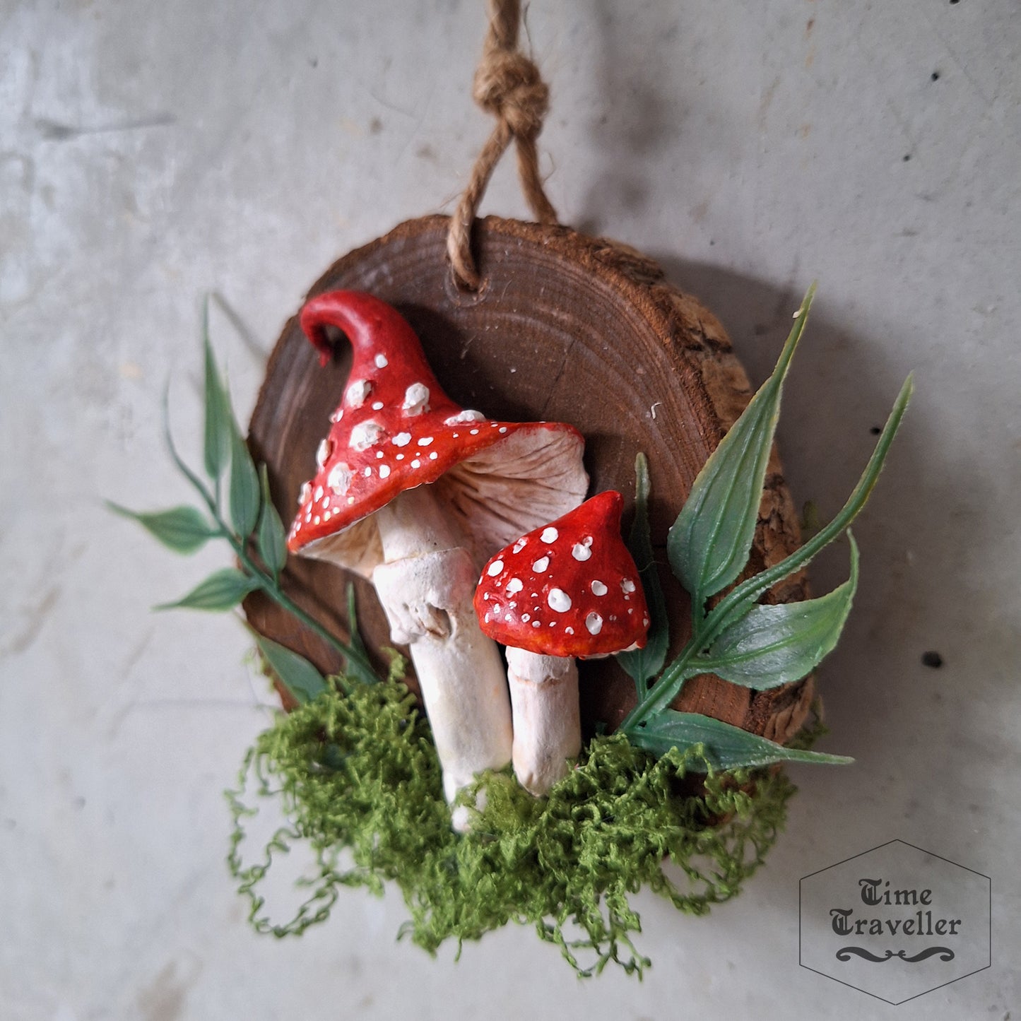 Fairy Garden Mushroom Amanita - Wall Decor