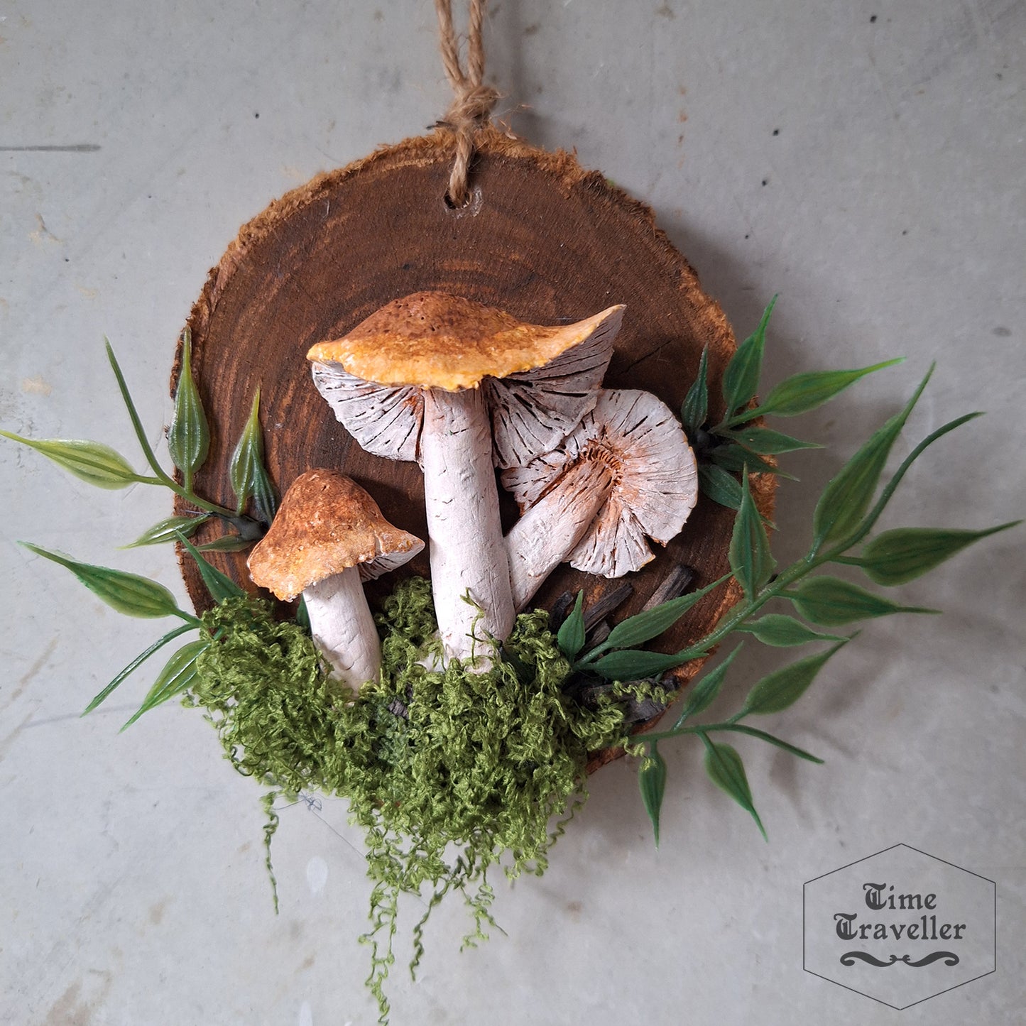 Fairy Garden Mushroom triple - Wall Decor