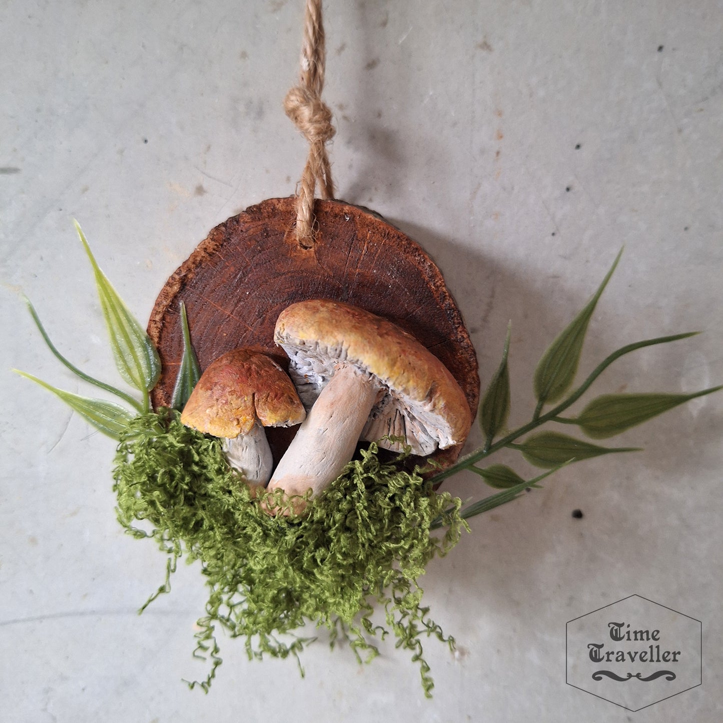 Fairy Garden Mushroom brown - Wall Decor