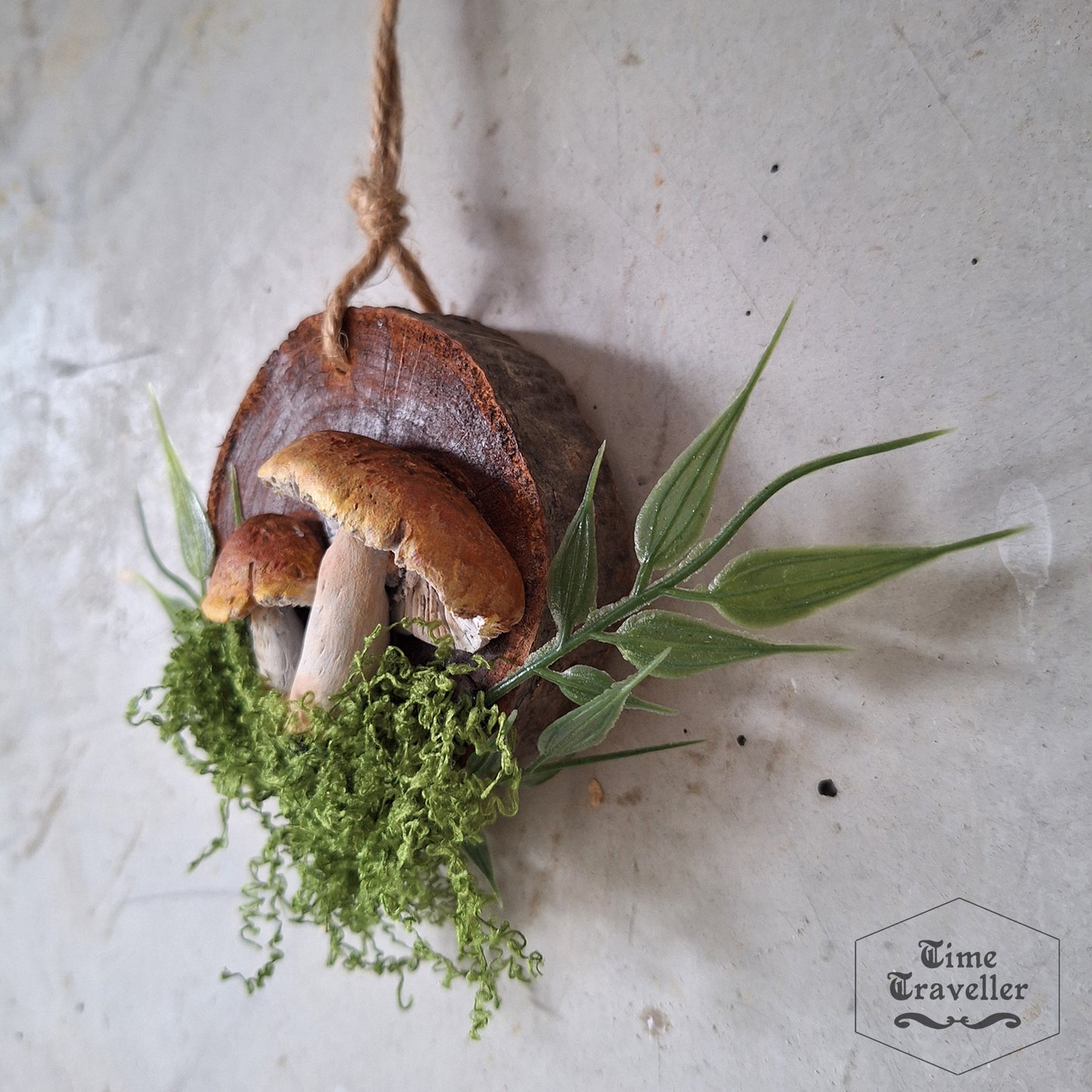 Fairy Garden Mushroom brown - Wall Decor