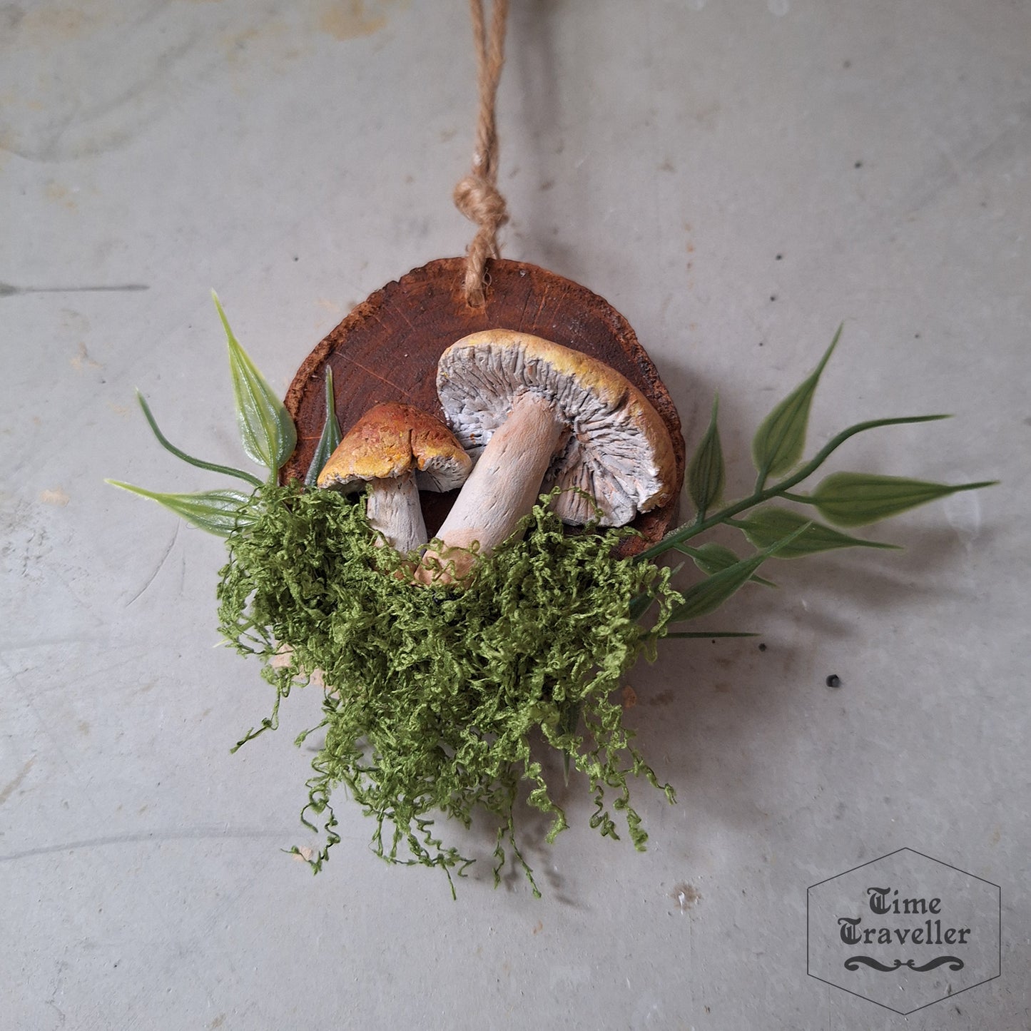 Fairy Garden Mushroom brown - Wall Decor