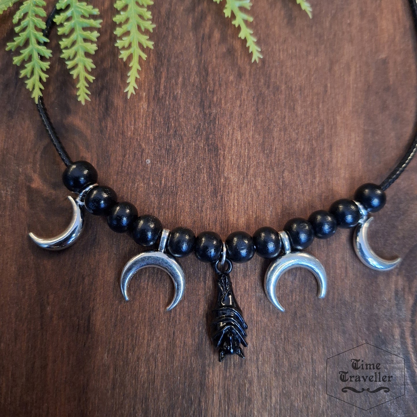 Dark Woodlands Bats - Necklace
