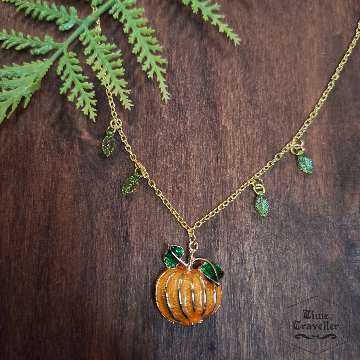 Fairy Pumpkin A005 - Necklace