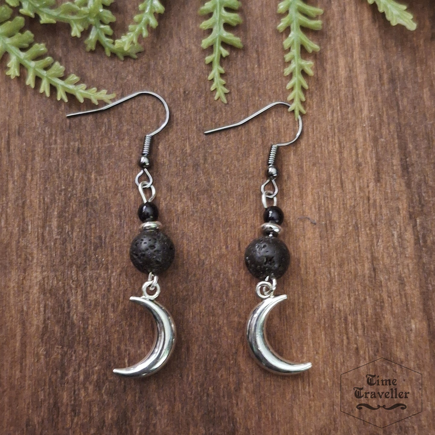 Witching Hour moon Lava - Earrings