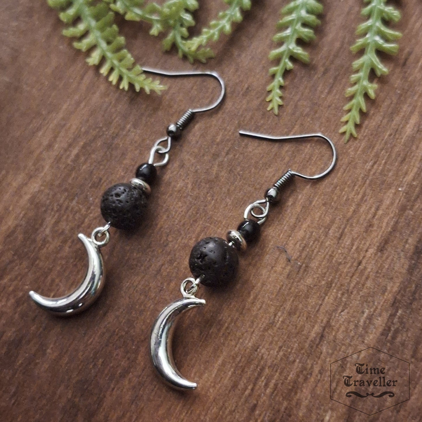 Witching Hour moon Lava - Earrings