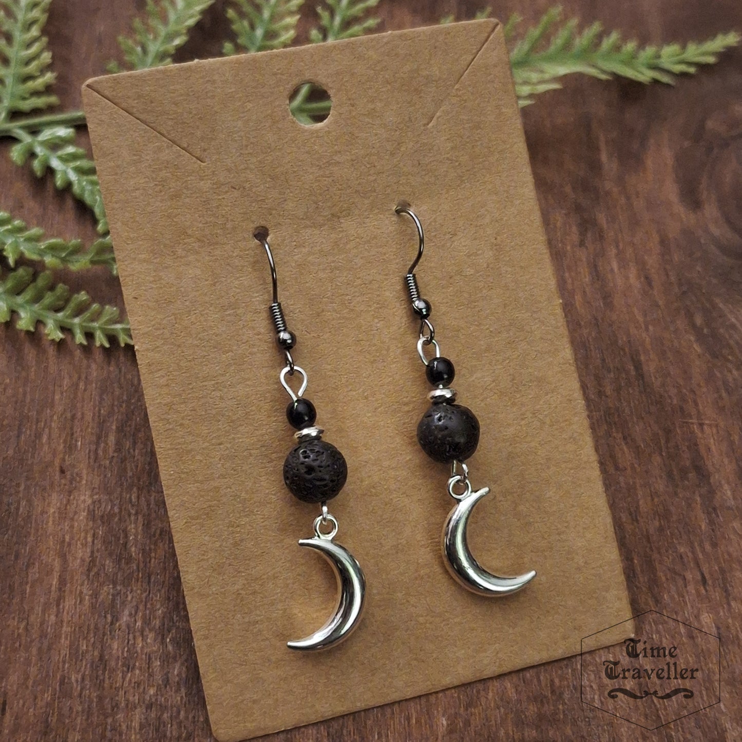 Witching Hour moon Lava - Earrings