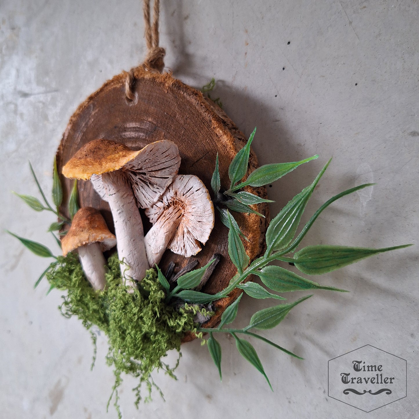 Fairy Garden Mushroom triple     - Wall Decor