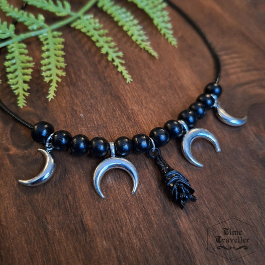 Dark Woodlands Bats - Necklace