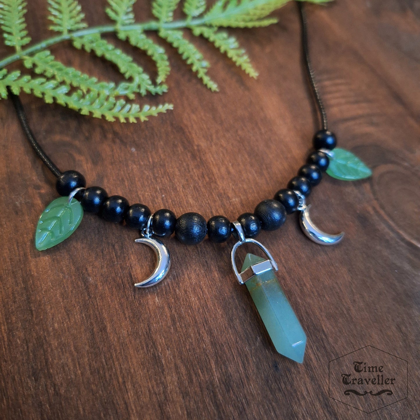 Dark Woodlands jade - Necklace