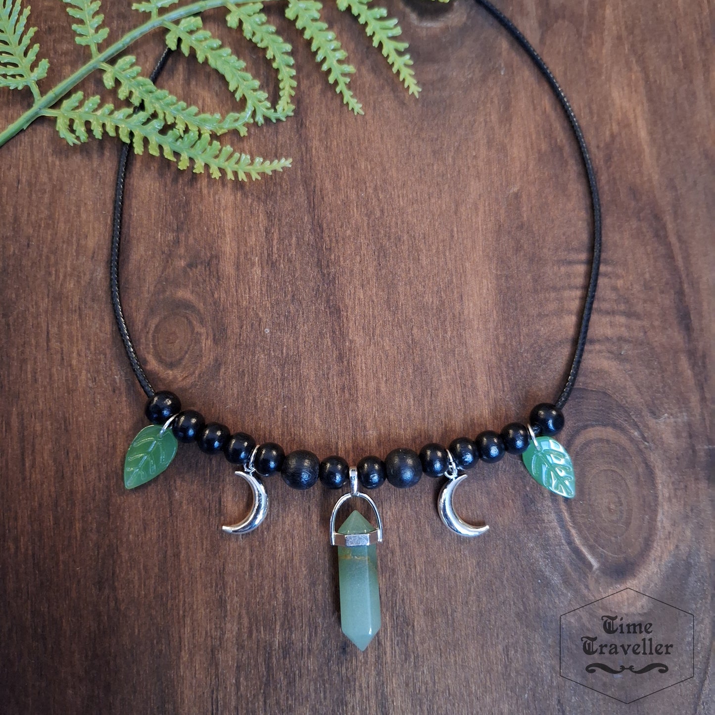 Dark Woodlands jade - Necklace