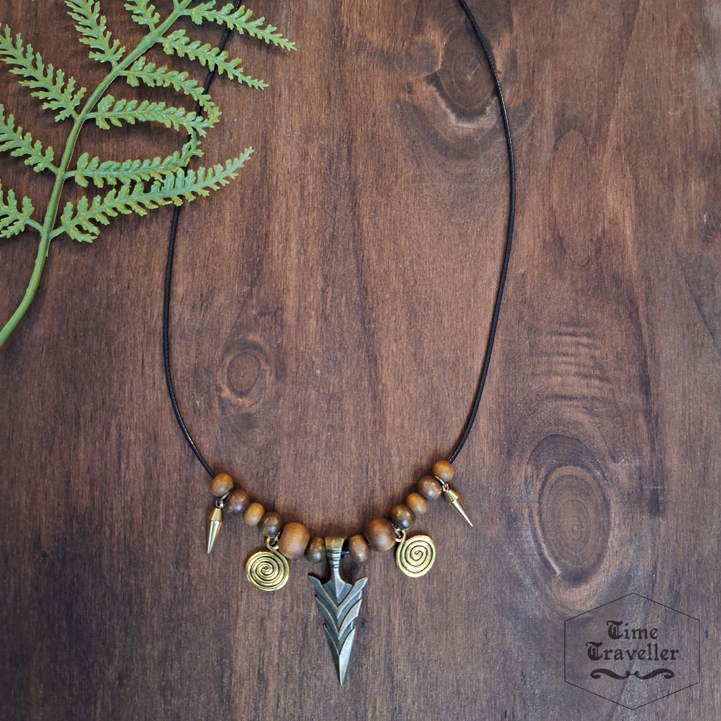 Woodlands Arrow spiral - Necklace