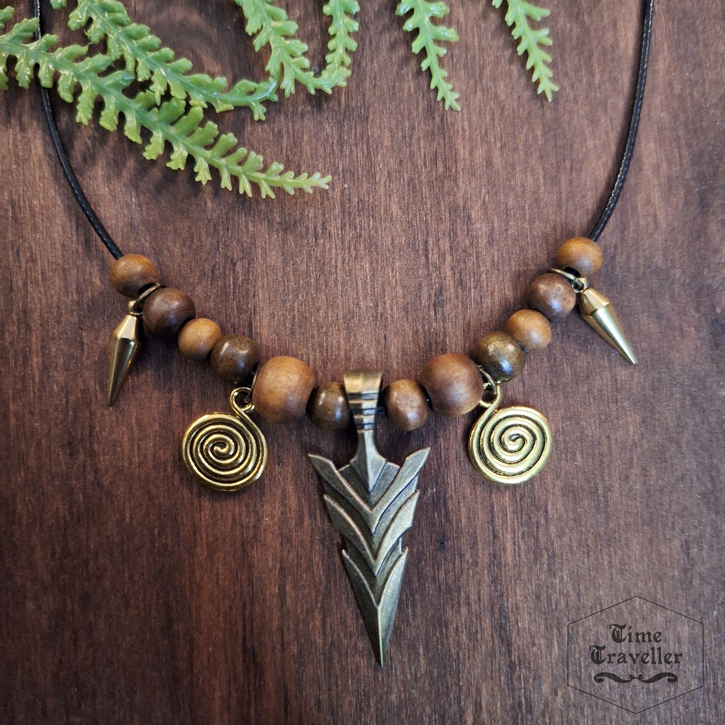 Woodlands Arrow spiral - Necklace