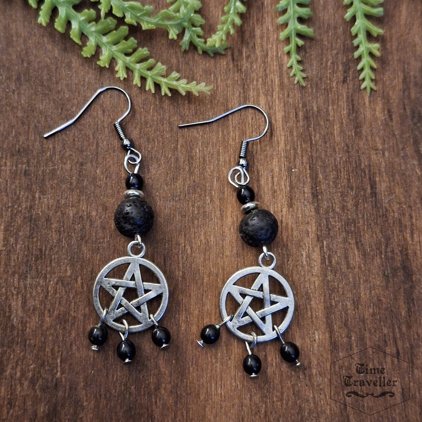 Witching Hour Pentacle - Earrings