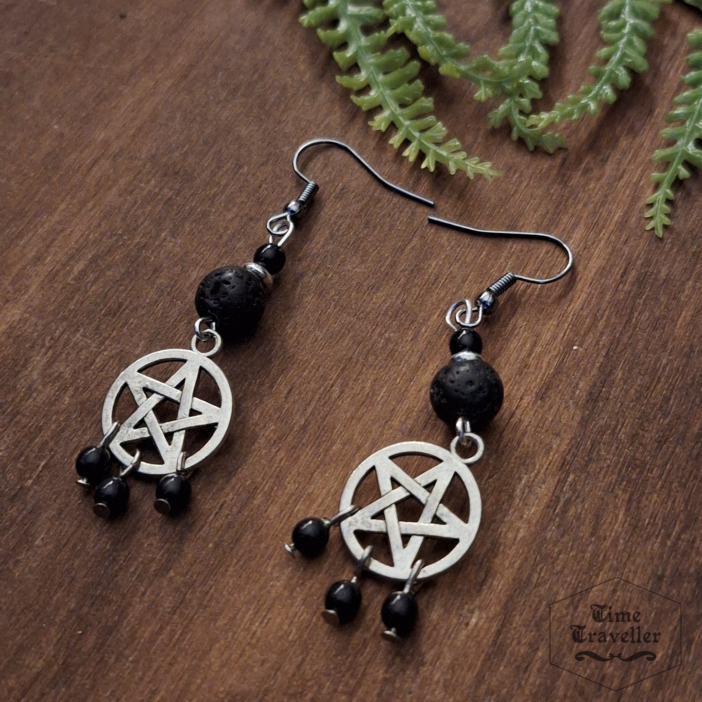 Witching Hour Pentacle - Earrings