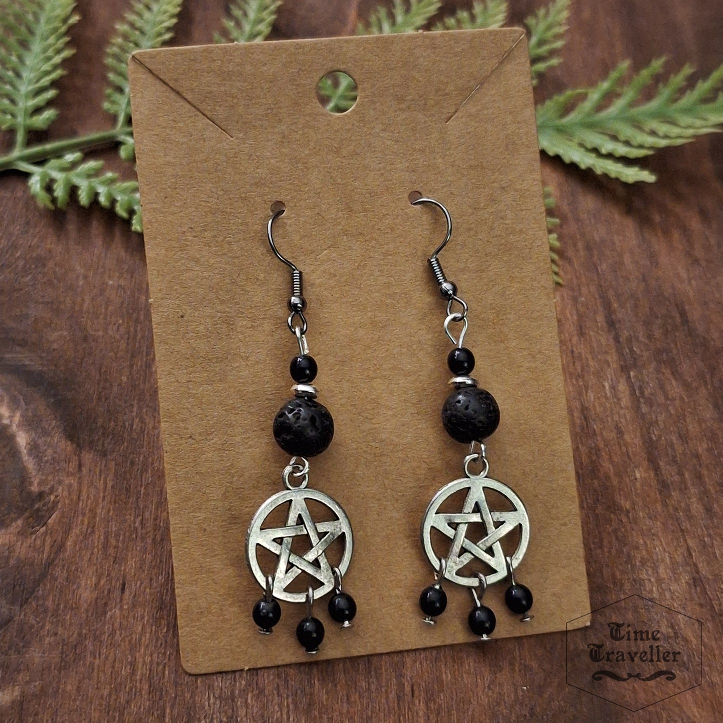 Witching Hour Pentacle - Earrings