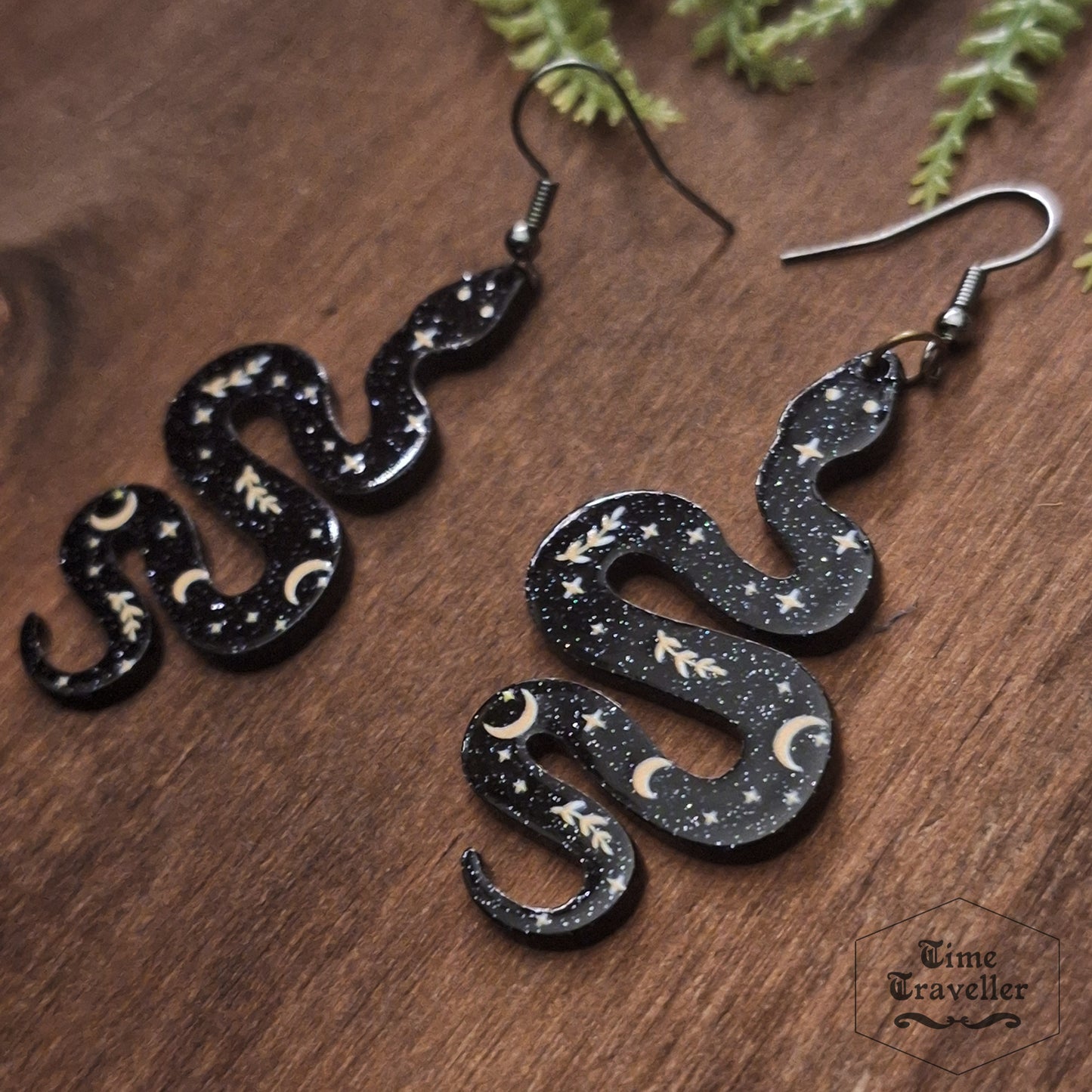 Witching Hour Snake - Earrings